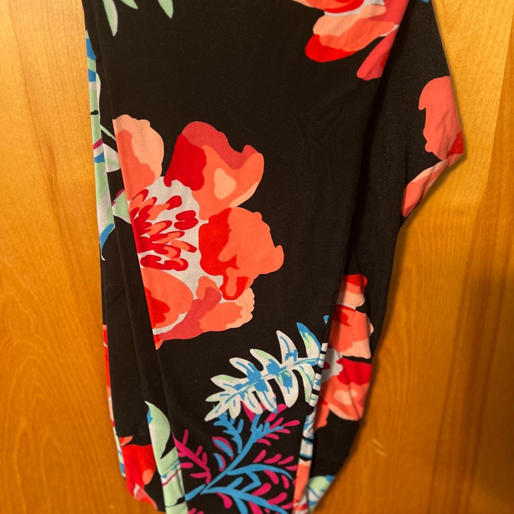 Floral Black Lularoe leggings